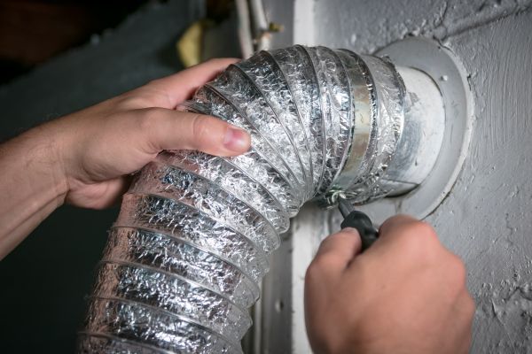Dryer Duct Replacement in Lilburn