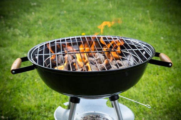 Charcoal Grill Assembly in Lilburn