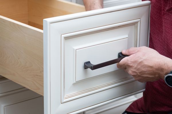 Cabinet Handle Installation in Lilburn