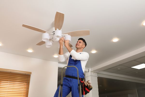 Ceiling Fan Bulb Replacement in Lilburn